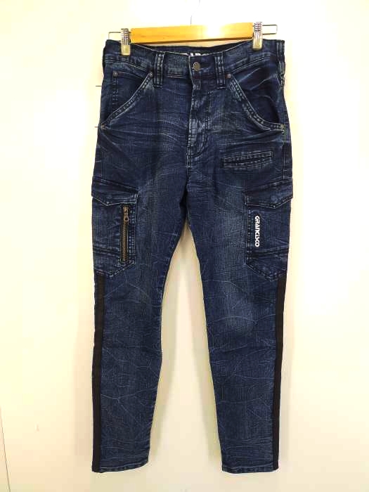 ユーズドフルギ USED古着 {{GRANCISCO}} スキニーカーゴパンツ メンズ JPN：M