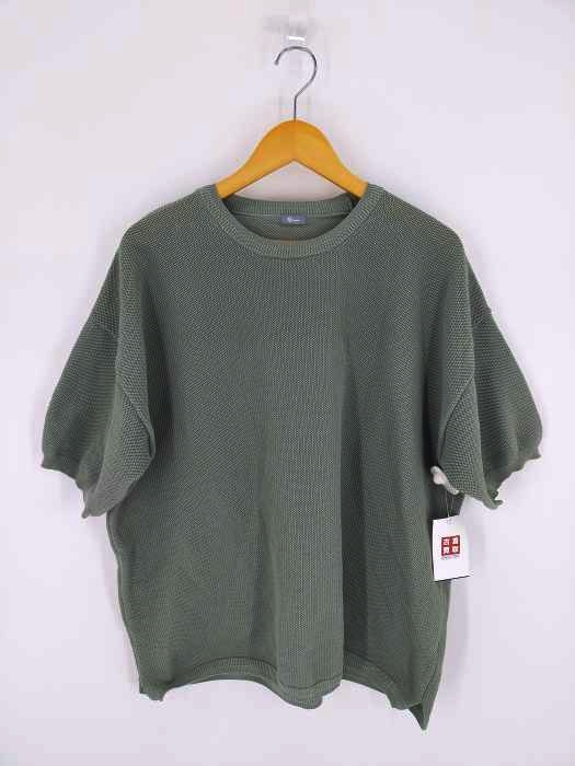 JOURNAL STANDARD relume(ジャーナルスタンダードレリューム) 21ss リサイクルポリエステル 半袖ニット メンズ JPN：L