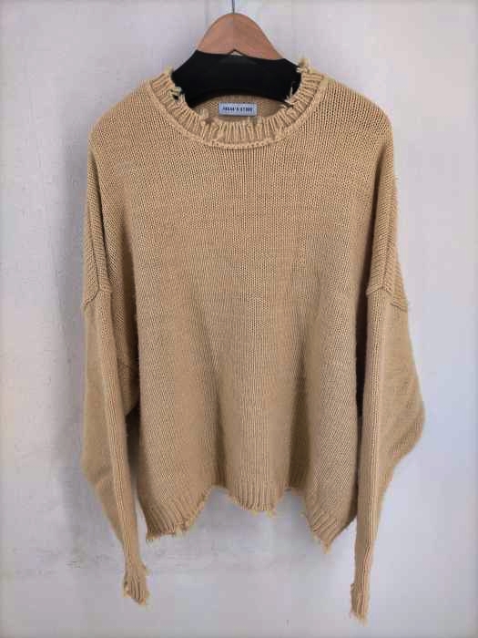 FREAKS STORE(フリークスストア) ダメージ加工ニット メンズ JPN：S