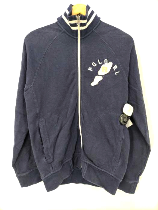 POLO RALPH LAUREN(ポロラルフローレン) ウィングフット チェーンステッチ 刺しゅう トラックジャケット メンズ import：M