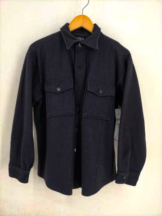 USED古着(ユーズドフルギ) 50S~60S ウールメルトンCPOシャツ メンズ JPN：L