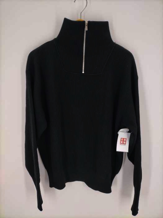 USED古着(ユーズドフルギ) {{MISEI AMBIGUOUS CLOTHING }} ウール混ハーフジップニット メンズ FREE