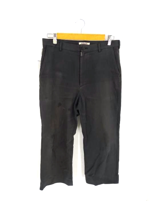 AURALEE(オーラリー) 19AW HARD TWIST DOUBLE CLOTH SLACKS メンズ JPN：4
