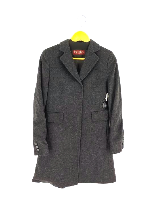 MAX MARA STUDIO(マックスマーラステュディオ) ウールチェスターコート レディース  USA6 J40
