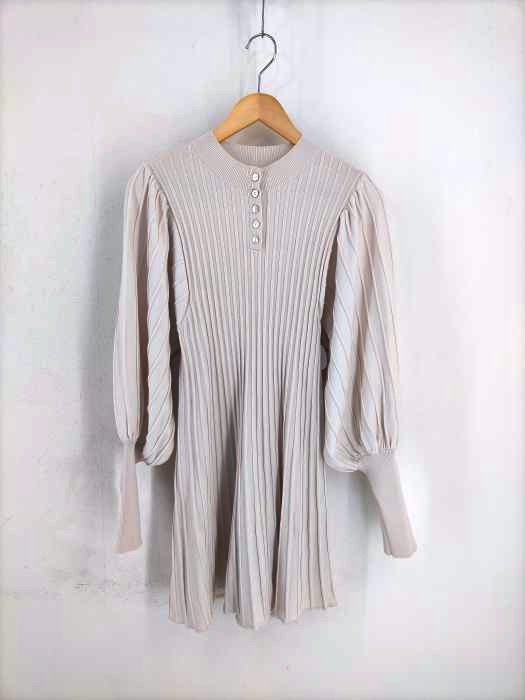 スライ SLY H／N PLEATS ショートワンピース レディース JPN：2