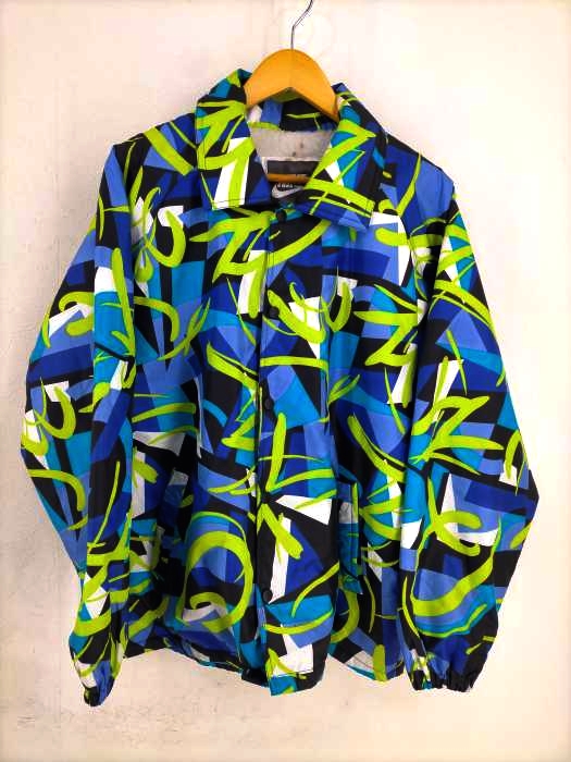 ナイキ NIKE 90~00S 総柄裏ボアコーチジャケット メンズ FREE