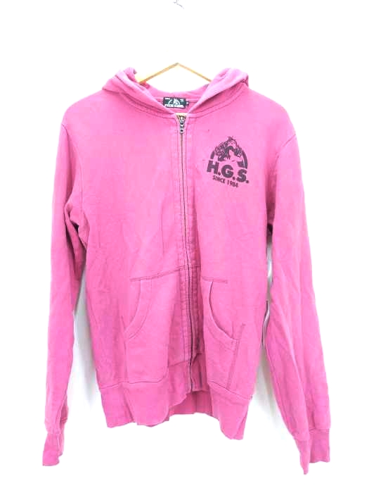 ヒステリックグラマー HYSTERIC GLAMOUR ガールプリント ジップアップパーカー レディース JPN：M