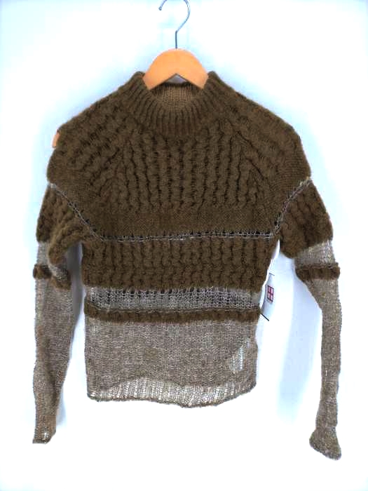 アメリ AMERI BUMPY SHEER DOCKING KNIT レディース FREE