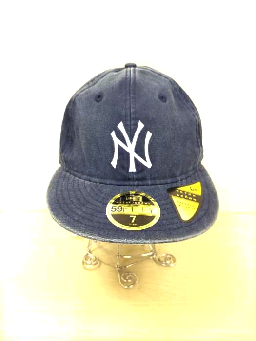 ニューエラ NEW ERA 59FIFTY NY刺繍 ウォッシュドコットン メンズ  58.8cm