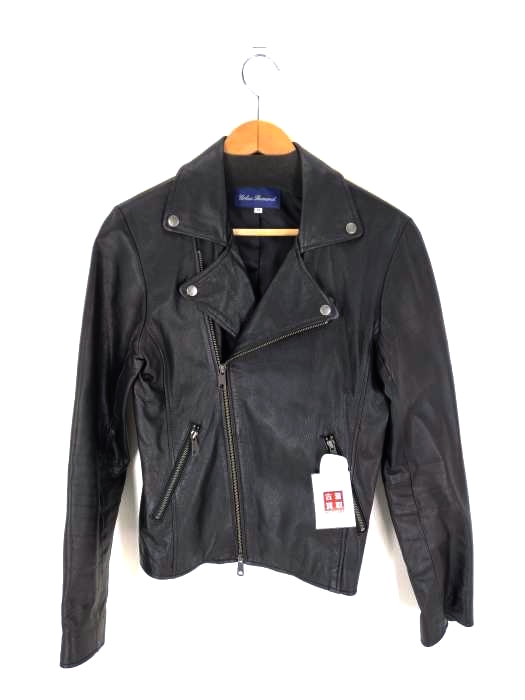 アーバンリサーチ URBAN RESEARCH ゴートレザーダブルライダースジャケット レディース JPN：38