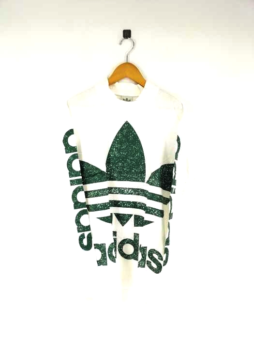 アディダス adidas デサント製 ロングスリーブTシャツ メンズ  L
