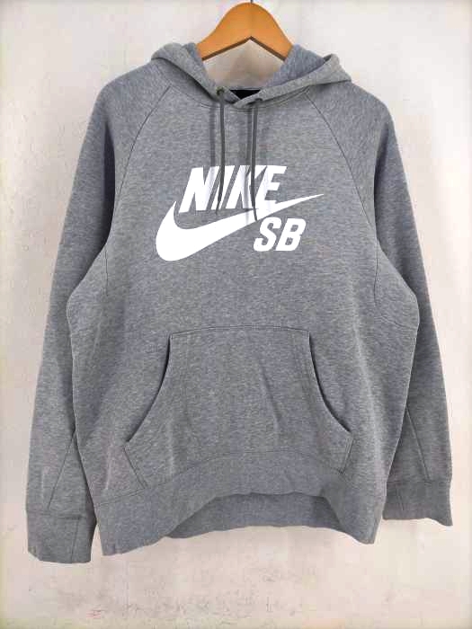 ナイキスケートボーディング NIKE SB ロゴプリントプルオーバーパーカー メンズ JPN：M