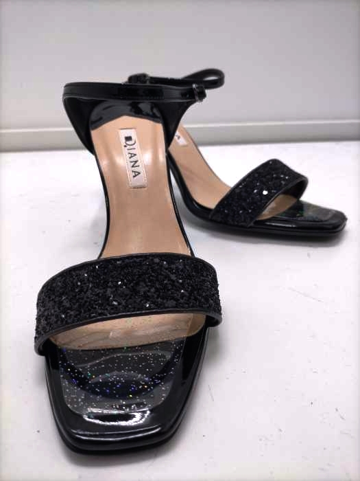 ダイアナ DIANA ラメ入りバックサンダル レディース  24