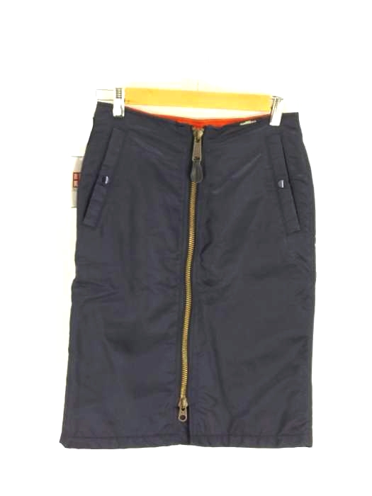 ズッカ ZUCCa ナイロンタイトスカート レディース JPN：S