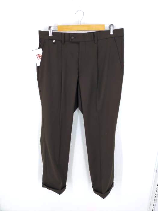 ラバンスポーツ LANVIN SPORT ポリエステル 1タックスラックスパンツ メンズ 92