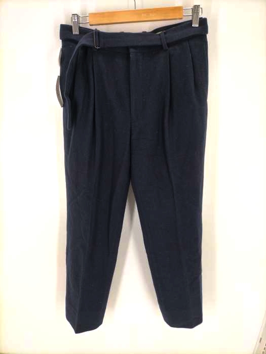 オーラリー AURALEE 18AW WOOL CASHMERE FLANNEL SLACKS メンズ JPN：4