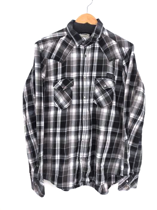 DIESEL(ディーゼル) チェックシャツ メンズ  XL