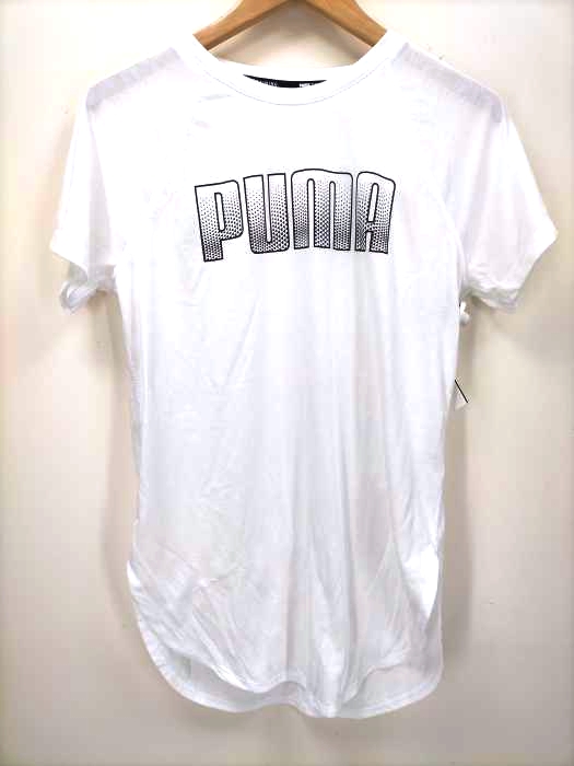PUMA(プーマ) デジタルロゴ Tシャツ レディース JPN：M