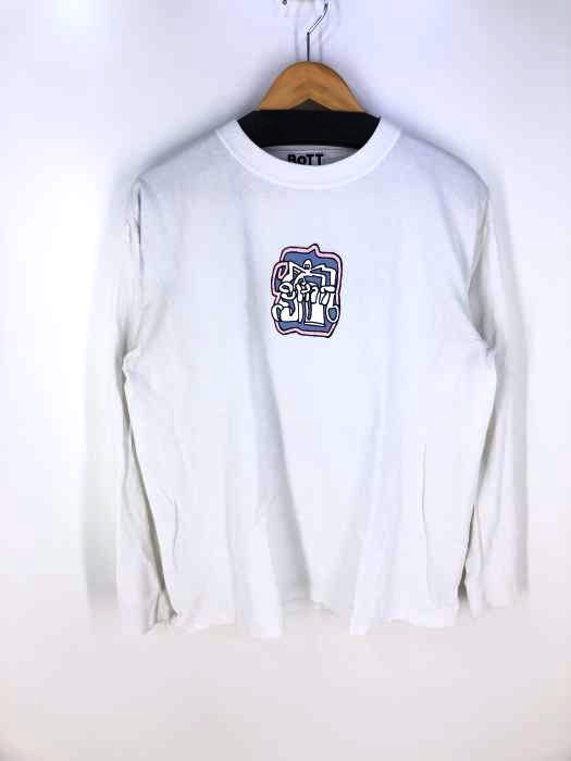 BOTT(ボット) プリントクルーネックTシャツ メンズ  L