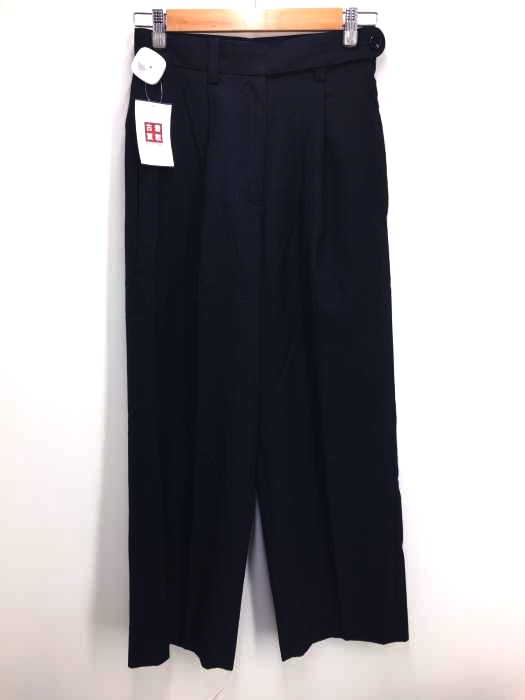 BARNEYS NEWYORK(バーニーズニューヨーク) ウール1タックグルカスラックスパンツ レディース JPN：38