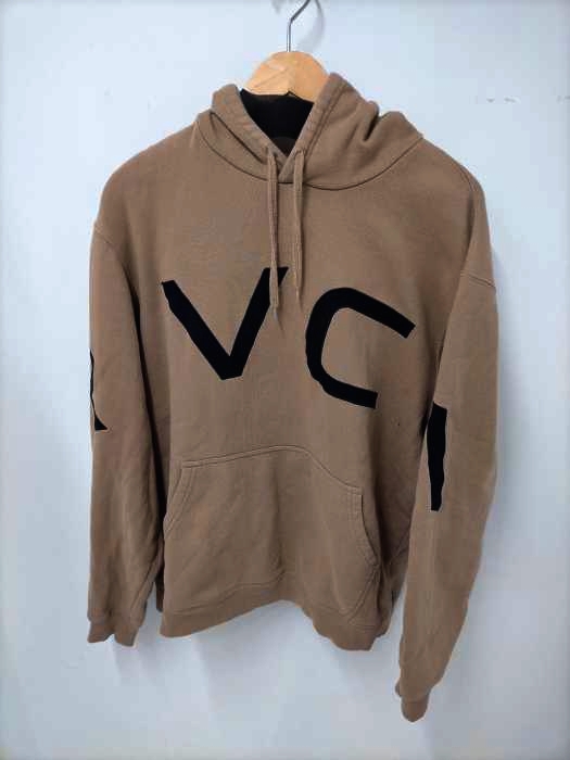 RVCA(ルーカ) フロントロゴワッペンフーディー メンズ JPN：M