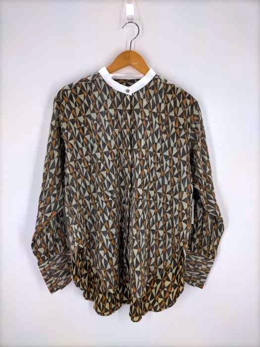 6（ROKU） BEAUTY＆YOUTH UNITED ARROWS(ロクビューティーアンドユースユナイテッドアローズ) DIAMOND PRINT SHIRT レディース JPN：36