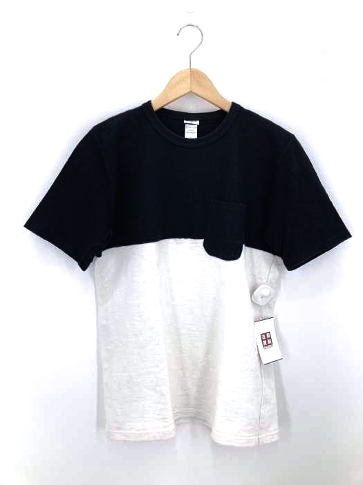 vieasy(ヴィイージー)  ツートンカラー ヘビーウェイト クルーネックTシャツ メンズ 表記無