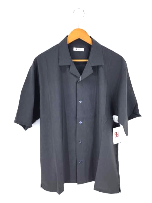 tk. TAKEO KIKUCHI(ティーケー タケオキクチ) COOL MAX ポリトロオープンカラーシャツ メンズ JPN：XL