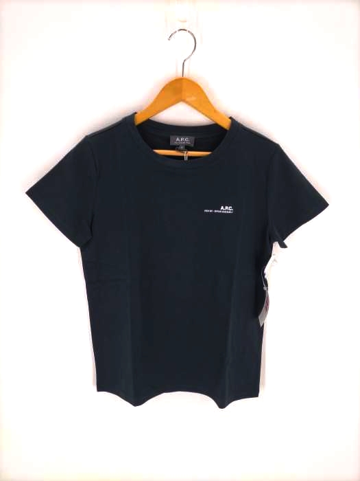 A.P.C.(アーペーセー) rue madame ロゴプリントクルーネックTシャツ レディース JPN:S