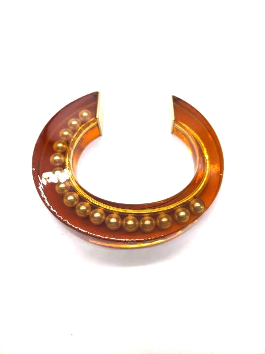 SLY(スライ) PEARL LINE CLEAR BANGLE レディース  FREE
