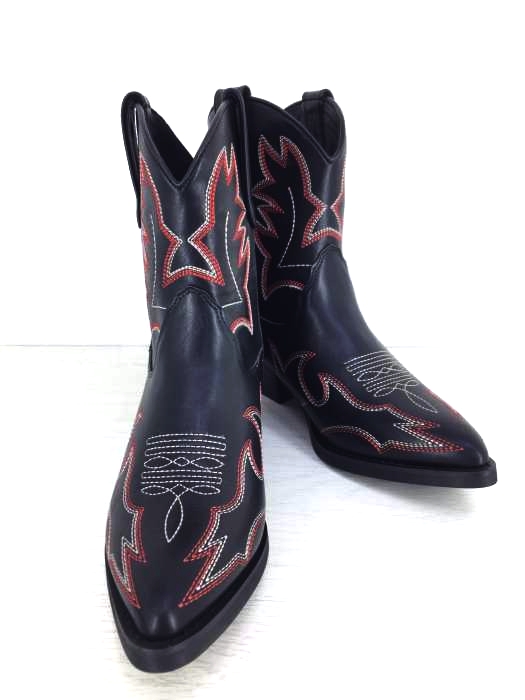 moussy(マウジー) WESTERN SHORT BOOTS レディース  S