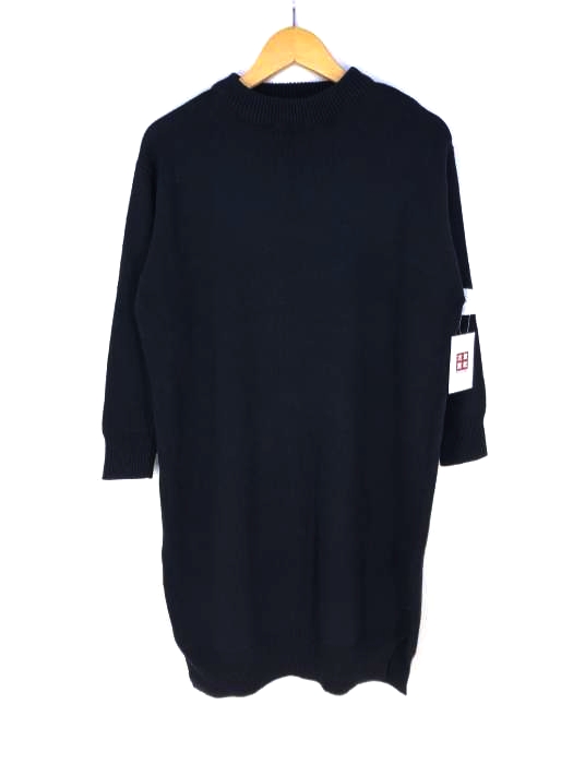 AZUL by moussy(アズールバイマウジー) SLIT KNIT LONG ONEPIECE レディース  S