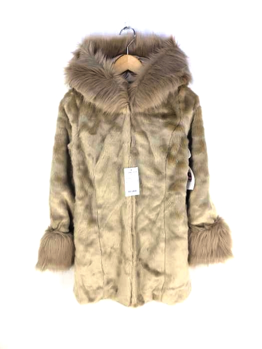 リエンダ rienda Volume hoodie Faux fur CT レディース  S