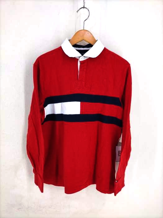 TOMMY HILFIGER(トミーヒルフィガー) トリコカラーラガーシャツ メンズ JPN：S