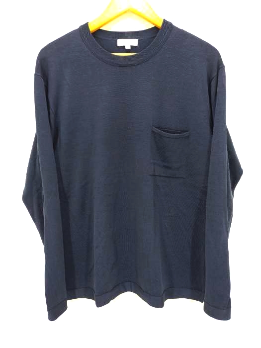 BEAUTY & YOUTH UNITED ARROWS(ビューティーアンドユースユナイテッドアローズ) ウォッシャブル 1ポケット ニット メンズ JPN：XL