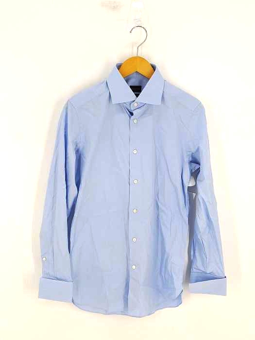 ERMENEGILDO ZEGNA(エルメネジルドゼニア) カフス ドレスシャツ メンズ  M