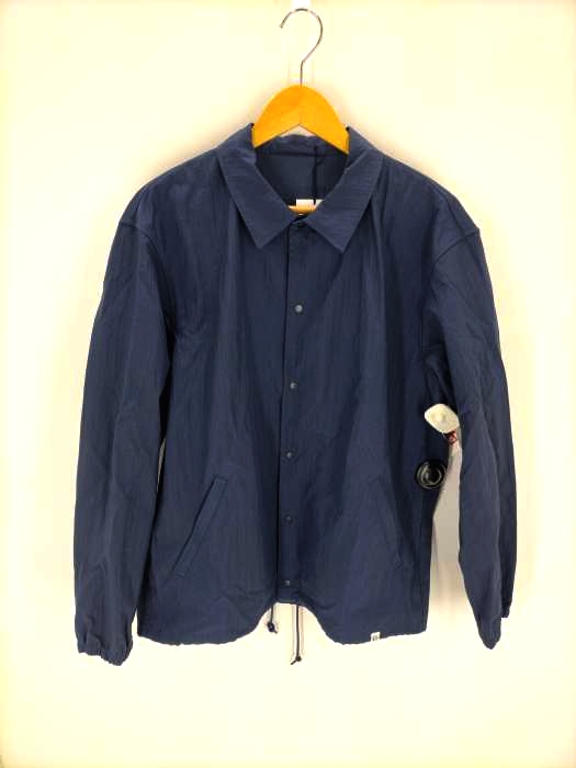 クオン kuon 21SS SALT SHRUNK NYLON COACHES JACKET メンズ JPN：M