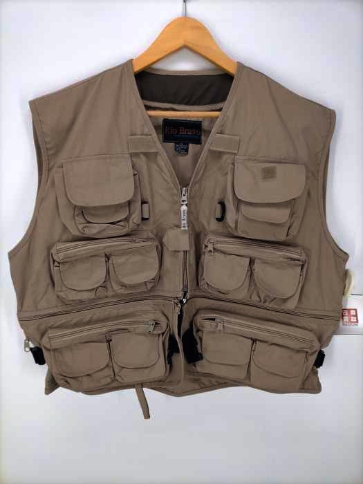 USED古着(ユーズドフルギ) {{Rio Bravo}} フィッシングベスト メンズ import：XL