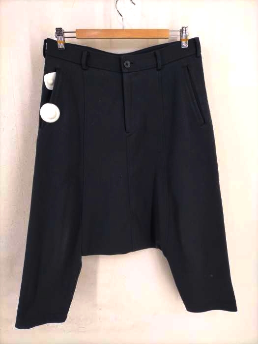 BLACK COMME des GARCONS(ブラックコムデギャルソン) AD2009 09AW ボンディングサルエルパンツ メンズ JPN：S