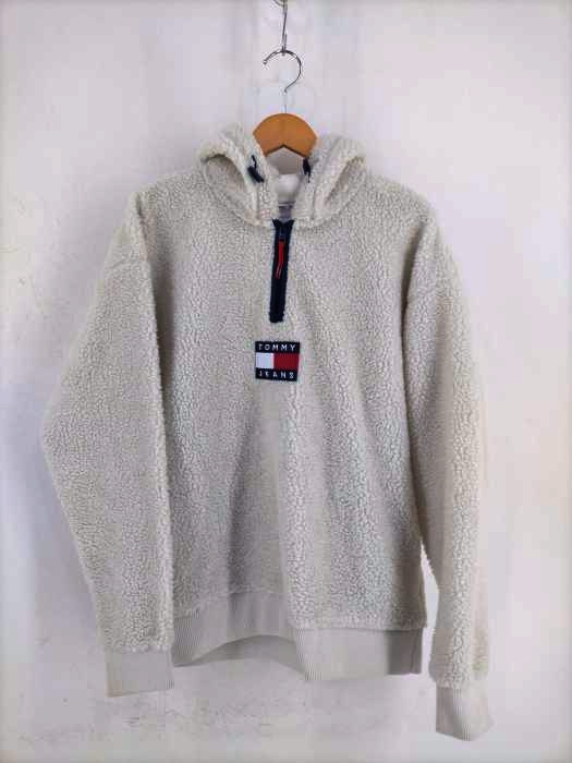tommy jeans(トミージーンズ) フリースボアプルオーバー メンズ JPN：L