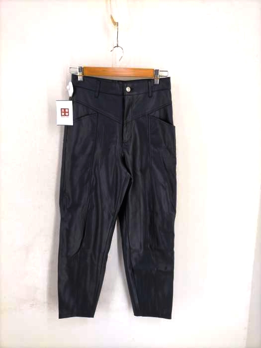ZARA(ザラ) フェイクレザーパンツ レディース JPN：36
