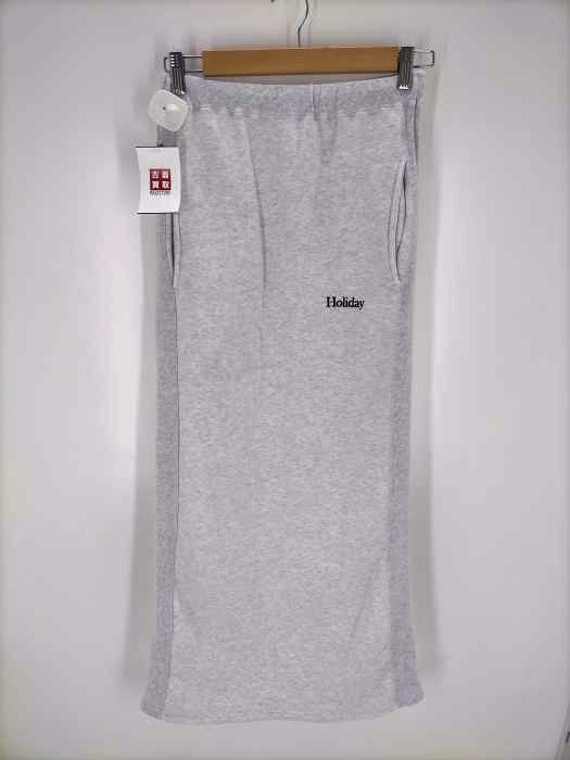 ホリデイ holiday 2021 ULTRA HEAVY SWEAT LONG SKIRT レディース ONE SIZE