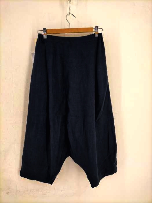 エヴァムエヴァ evam eva LINEN SARROUEL PANTS レディース 表記無