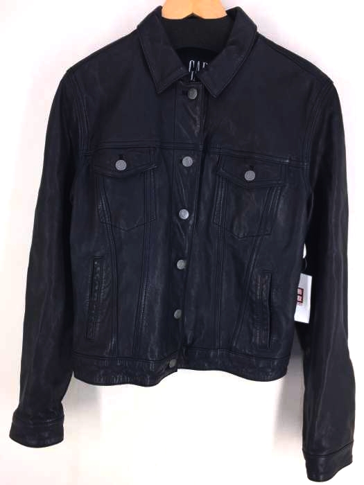 ギャップ Gap Genuine Leather ジャケット レディース  M