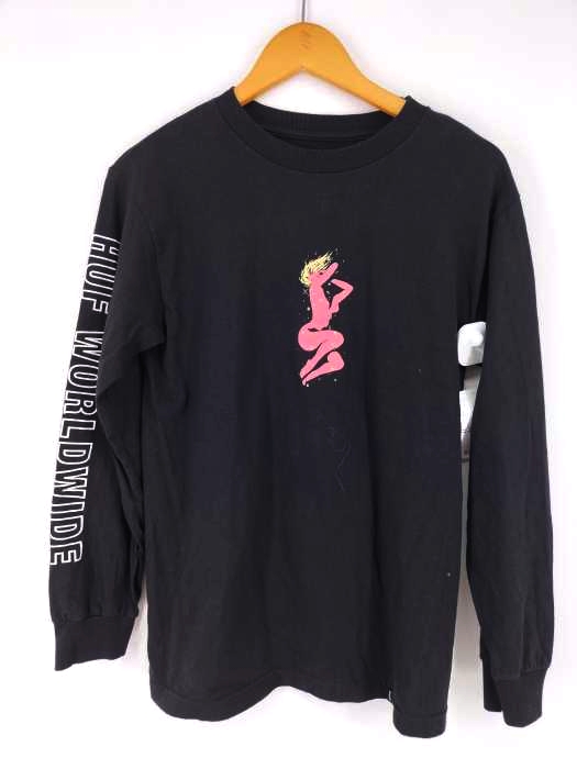 ハフ HUF 袖プリントロンT メンズ JPN：S