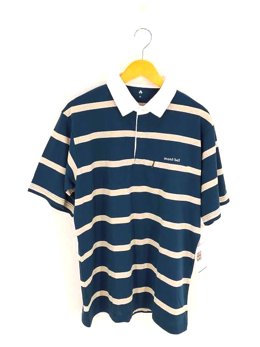 モンベル mont bell ラガーシャツ ハーフスリーブ メンズ JPN：XL
