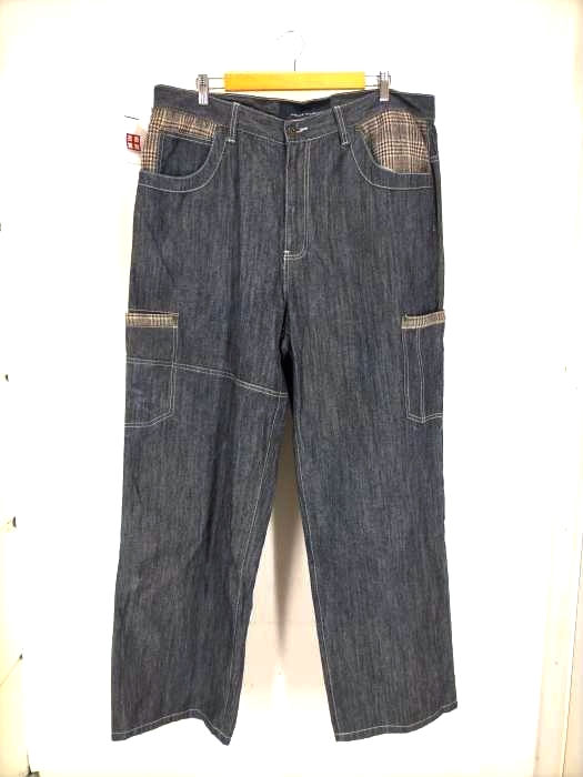 ファット ファーム PHAT FARM パッチデザインデニムパンツ メンズ DE：42-48