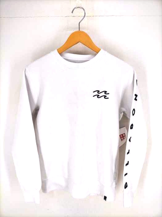 ビラボン BILLABONG 両面刺繍ロゴ スウェット レディース JPN：XS