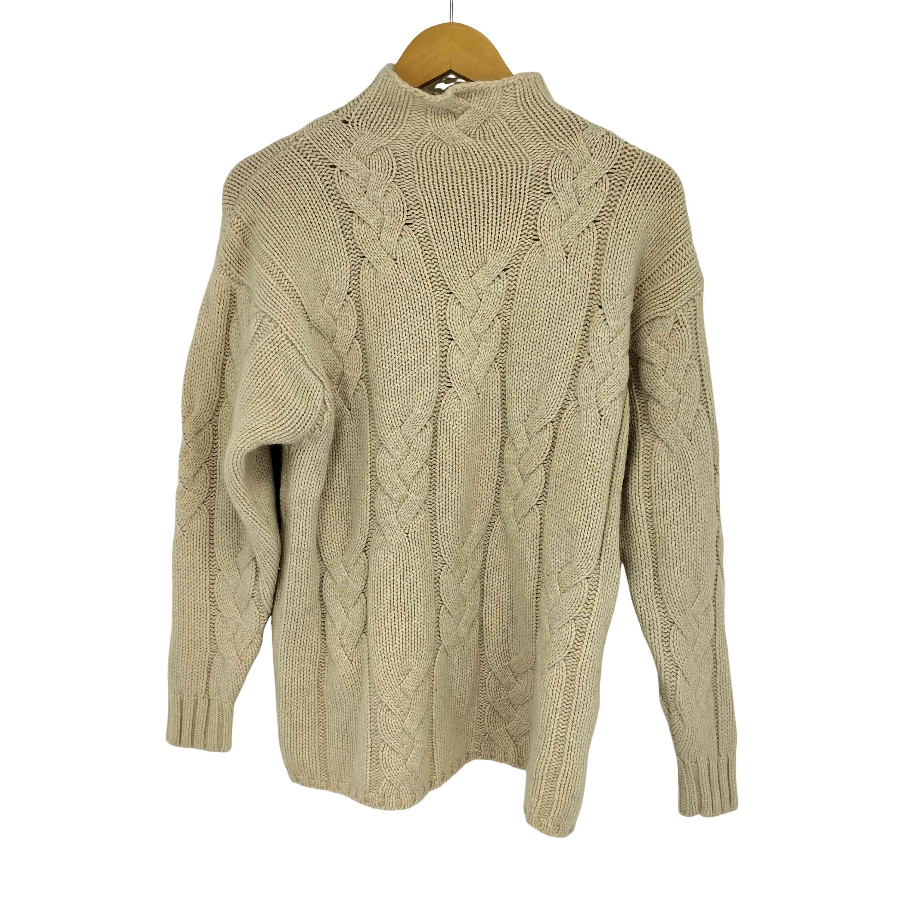 Pringle(プリングル) カシミヤ100％ タートルネックケーブルニット レディース JPN：40 【中古】【ブランド古着バズストア】