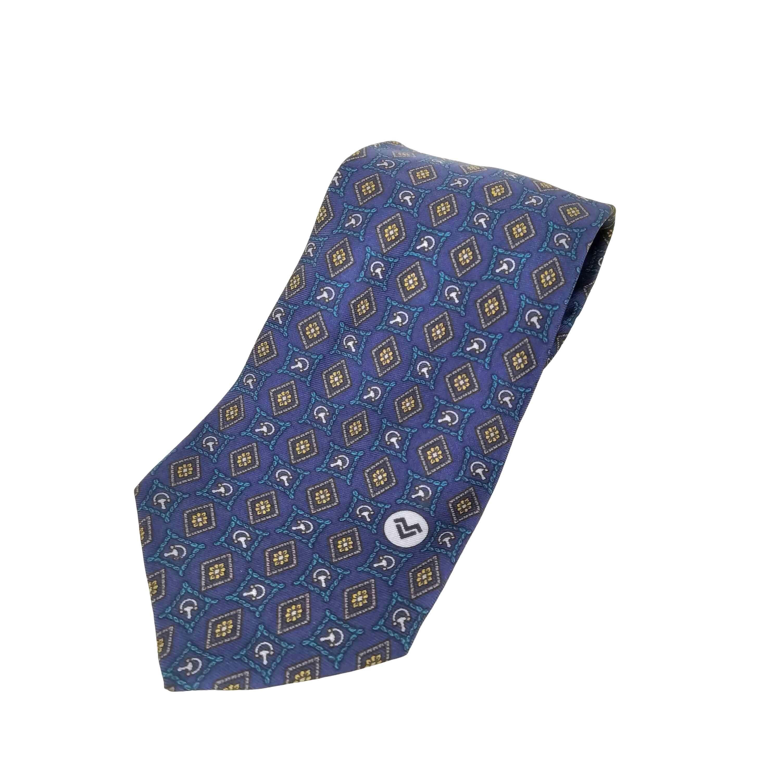 MARIO VALENTINO(マリオバレンチノ) MADE IN ITALY 総柄シルクネクタイ メンズ 表記無 【中古】【ブランド古着バズストア】